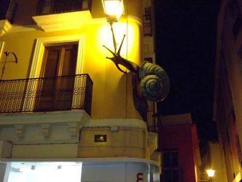 Snail Facade Building Seville Spain Andalusia