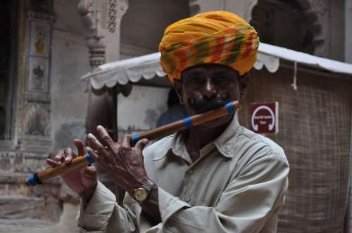 Snake Charmer India Flute