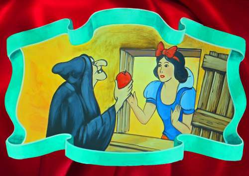Snow White Image Fairy Tales Figure Painting