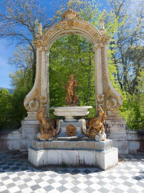 Palace Garden Architecture Madrid