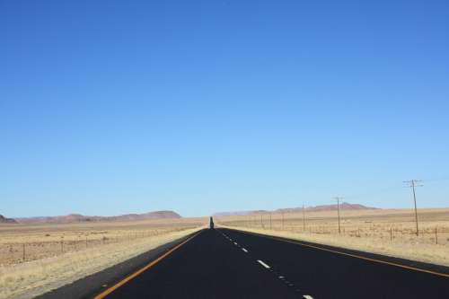 South Africa Road Vacations Street Northern Cape