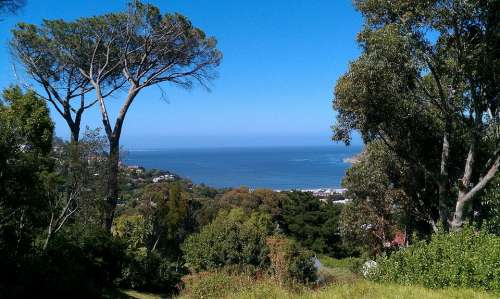 South Africa Hout Bay Sea Bay Landscape