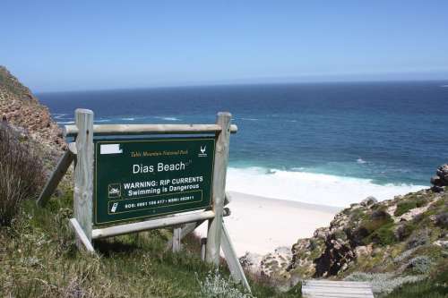 South Africa Dias Beach Shield Cape Of Good Hope