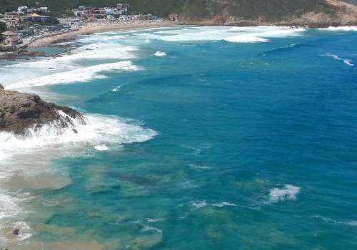 South Africa Ocean Travel Blue Beach Landscape