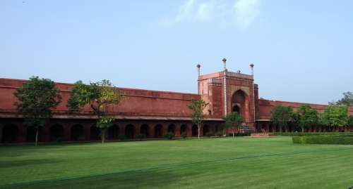 Southern Gate Taj Mahal Agra India
