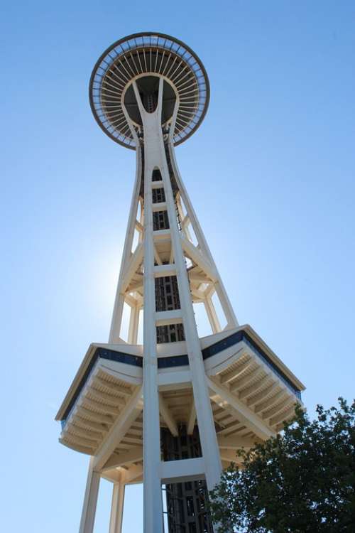 Space Needle Seattle Washington Architecture