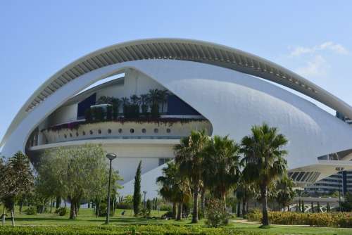 Spain Valencia City Of Arts And Sciences