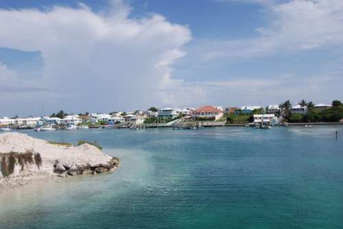 Spanish Wells Bahamas Island Ocean Eleuthera Sky
