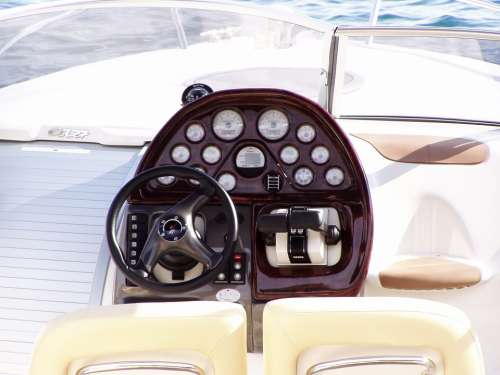 Speedboat Guide Steering Wheel Sea Drive Pilot