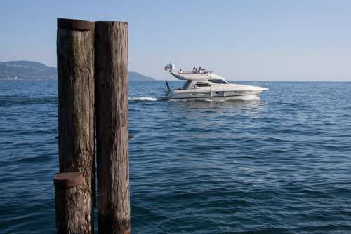Speedboat Powerboat Motorboat Sports Garda Lake