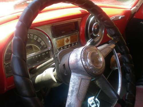 Speedometer Steering Wheel Auto Cuba Oldtimer