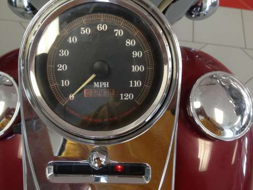 Speedometer Motorcycle Road King