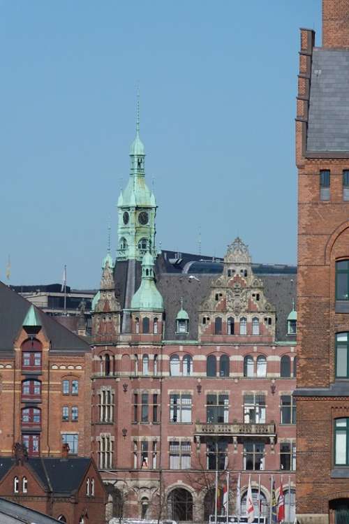 Speicherstadt Hamburg Building Brick