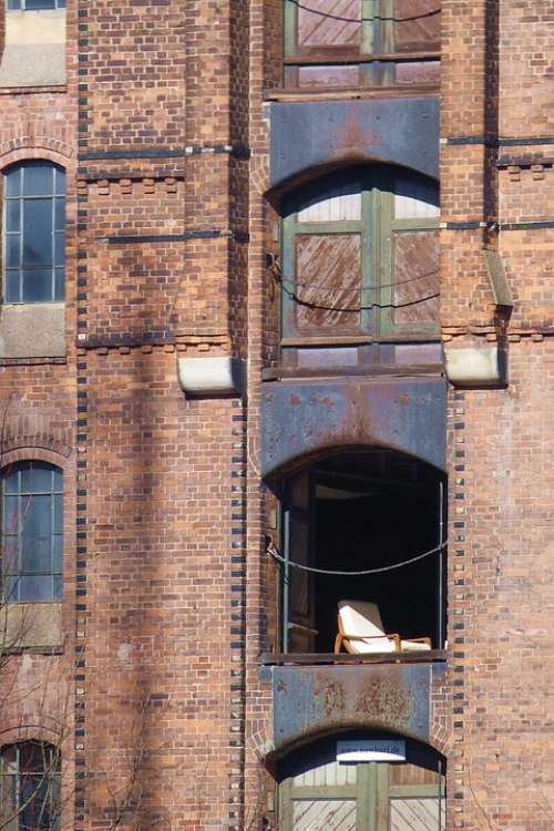 Speicherstadt Brick Building Hamburg