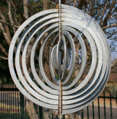 Spiral Rings Spring Circular Concentric Twisted