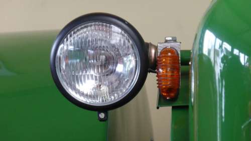 Spotlight Blinker Tractor Green Restored