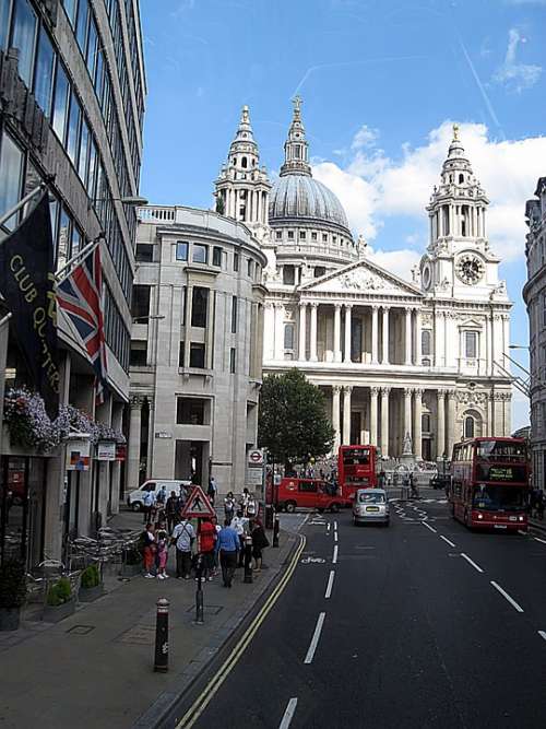 St Paul Cathedral Street London English