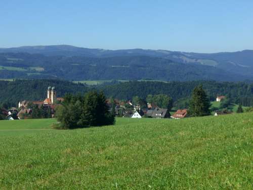 St Mar Gene Abbey Village Hochschwarzwald