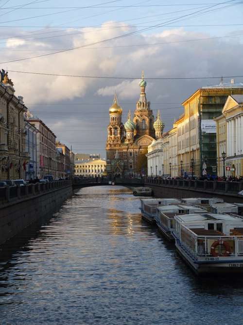 St Petersburg Russia Church