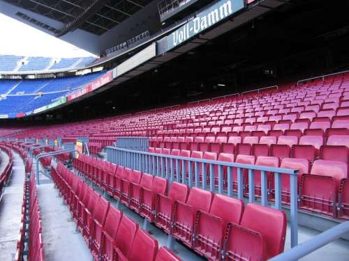 Stadium Barcelona Grandstand Sit Football Rank