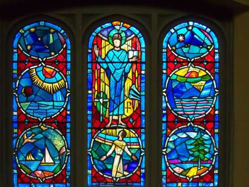 Stained Glass Windows Window Faith Holy Religion