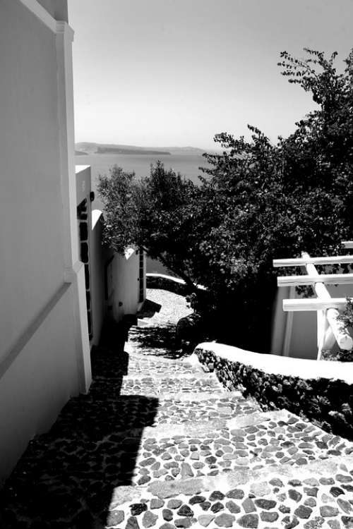 Staircase Crete Greece