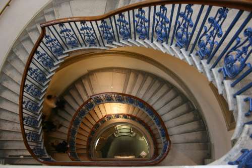 Staircase Spiral Somerset House London