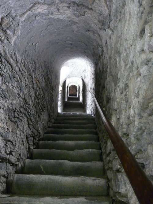 Staircase Pierre Castle France