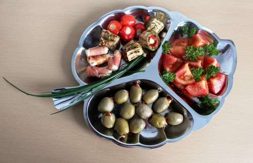 Starter Olives Eat Mediterranean Aperitif Chunks