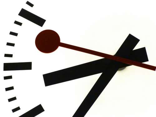 Station Clock Clock Time Dates Pointer Hours