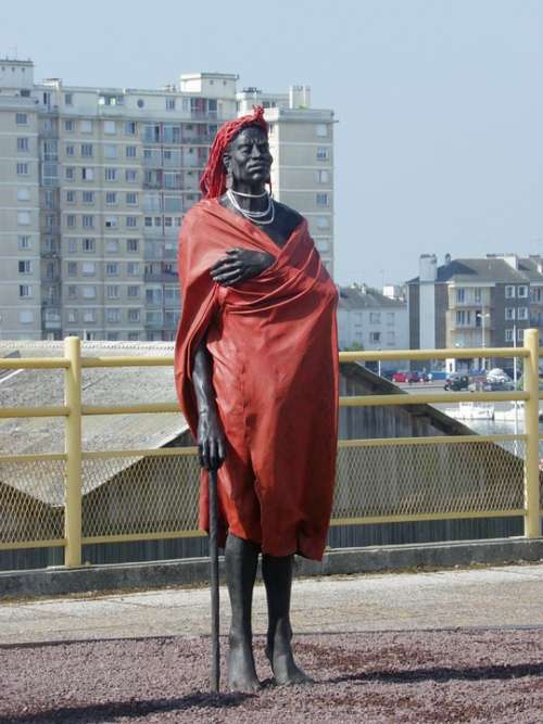 Statue Sculpture Black France Artistic Sculptures