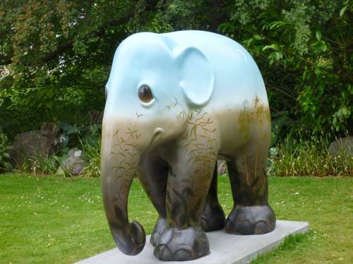 Statue Elephant Copenhagen