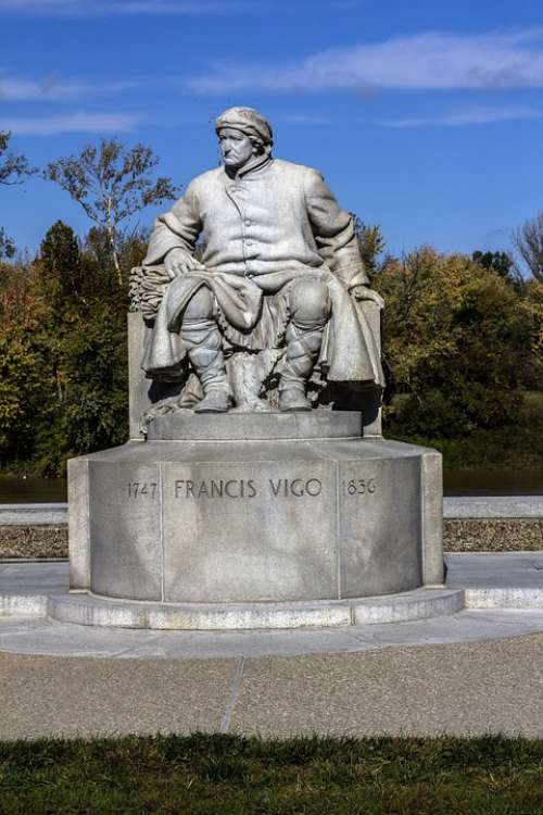 Statue Sackville Francisco Vigo Man Statue Man
