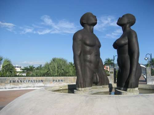 Statue Man Woman Naked Erotic Love