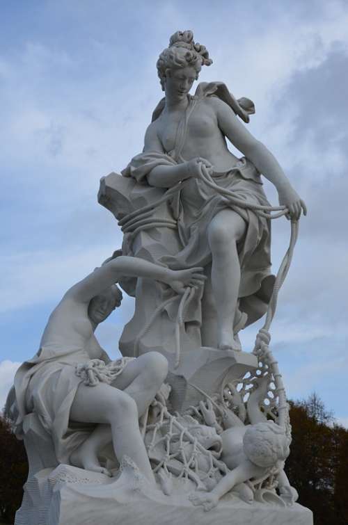 Statue Sculpture Baroque Sanssouci Castle Park