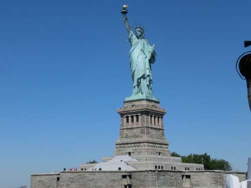 Statue Of Liberty Usa New York Freedom America