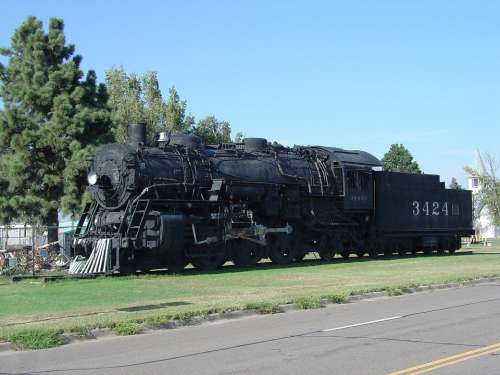 Steam Locomotive Locomotive Trains Railroad Coal