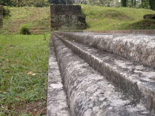 Steps Stone Landscapes Ceylon Peradeniya Kandy
