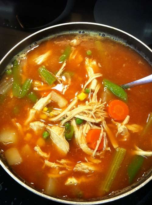Stew Chicken Soup Nutrition Cook