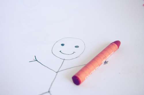 Stick Figure Stickman Smiley Drawing Child Sketch