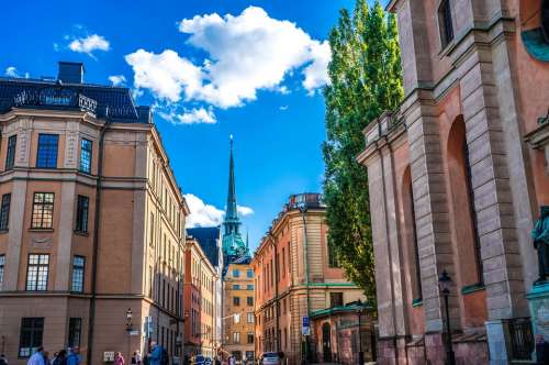 Stockholm Sweden Gamla Stan Architecture City