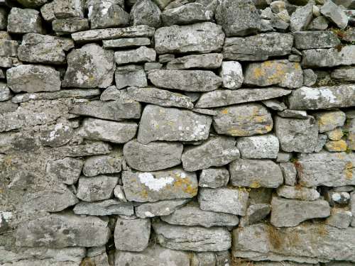 Stone Wall Architecture Historic Outside Bricks