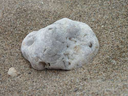 Stone Sand Beach Prat Llobregat Catalunya