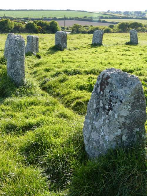 Stone Circle Cornwall Megaliths Place Of Worship