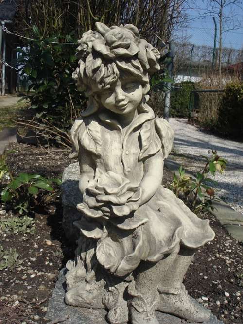 Stone Figure Garden Statue Statue