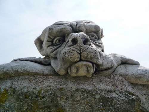 Stone Sculpture Ogre Symbolism Sculpture Statue