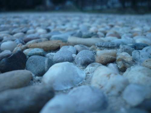 Stones Pebbles Nature Gray Landscape Formation