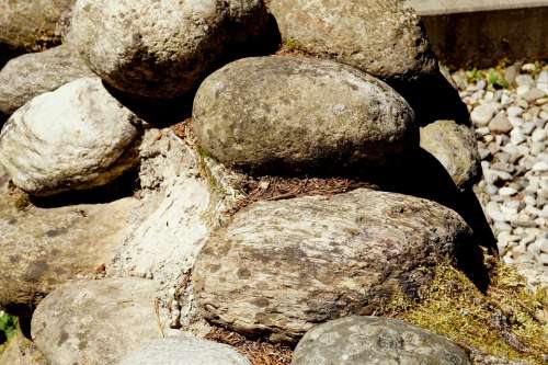 Stones Round Rock Nature