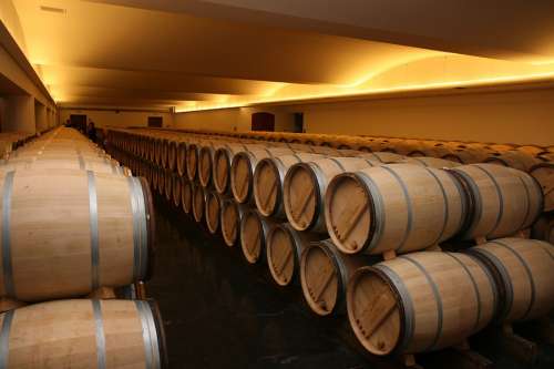Storage Winery France Red Cellar Barrel Oak