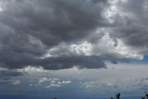 Storm Thunderstorm Clouds Rain